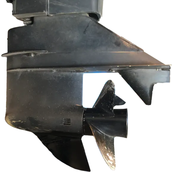 outboard motor after repair