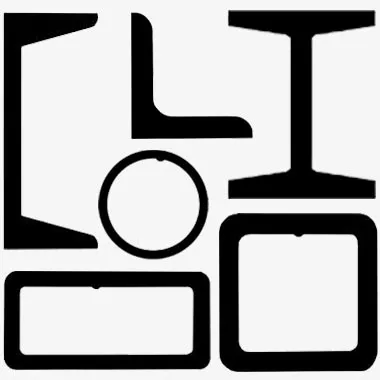 standard extrusion shapes icon