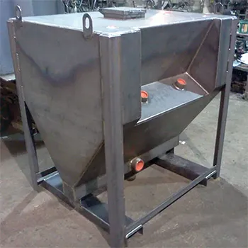 fabricated steel grease tank