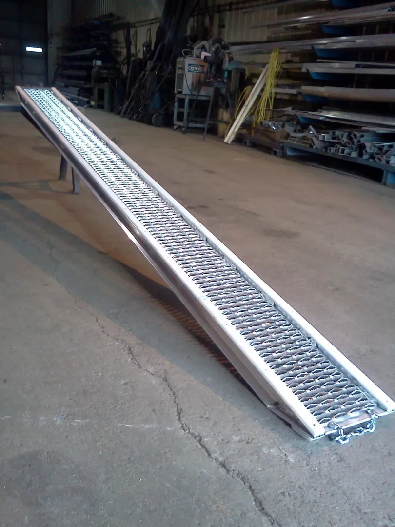photo of aluminum speed ramp